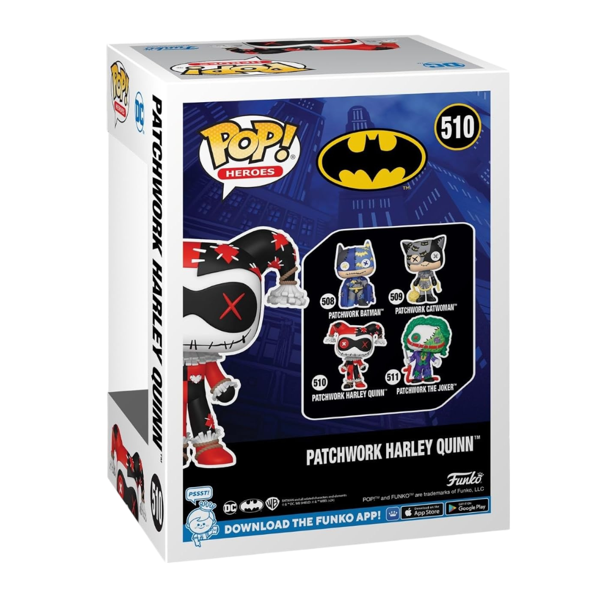 DC Comics Patchwork Harley Quinn Funko Toy Store